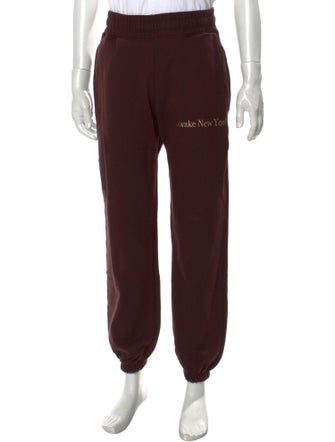 Awake NY Graphic Print Sweatpants