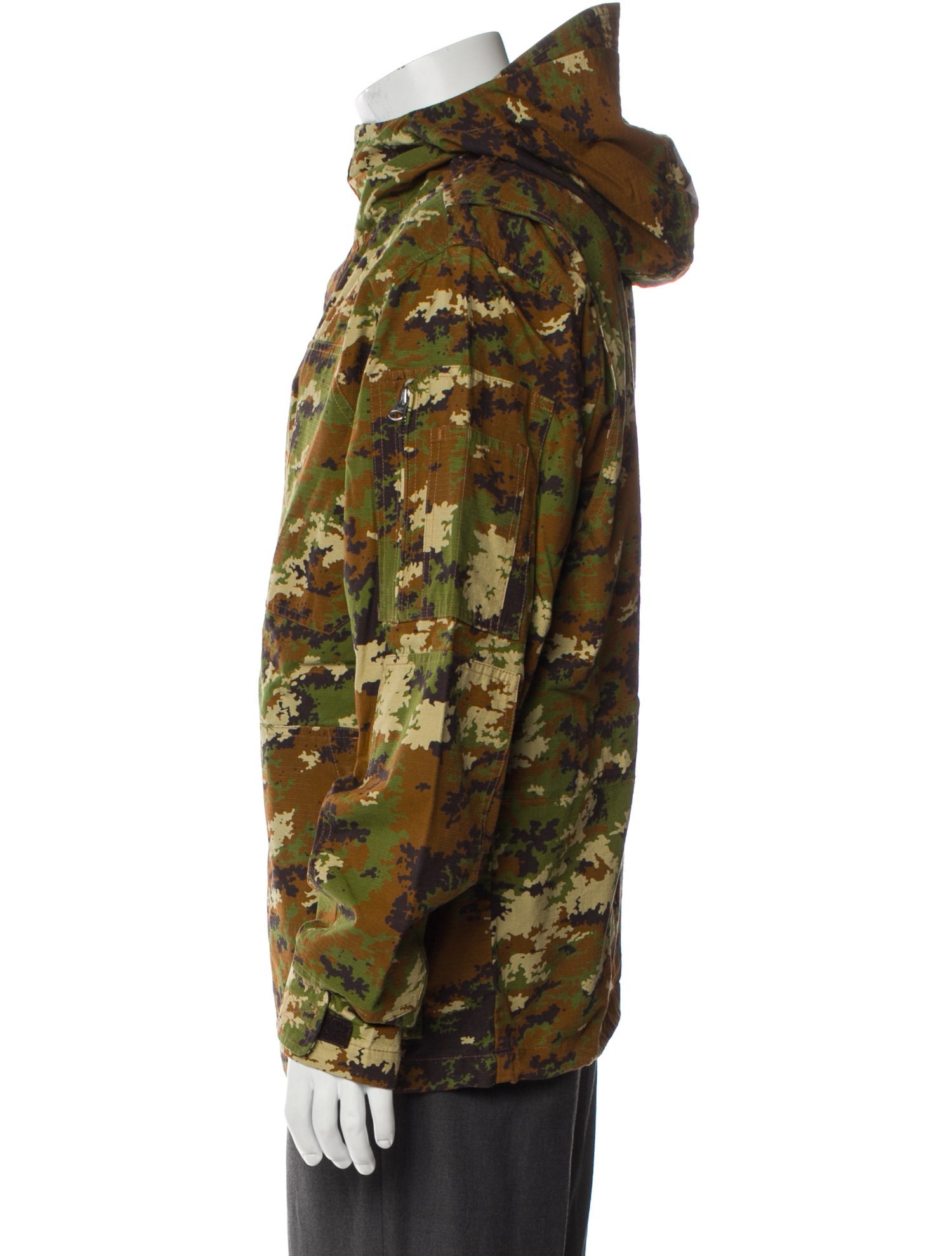 Awake NY Camouflage Print Parka w/ Tags