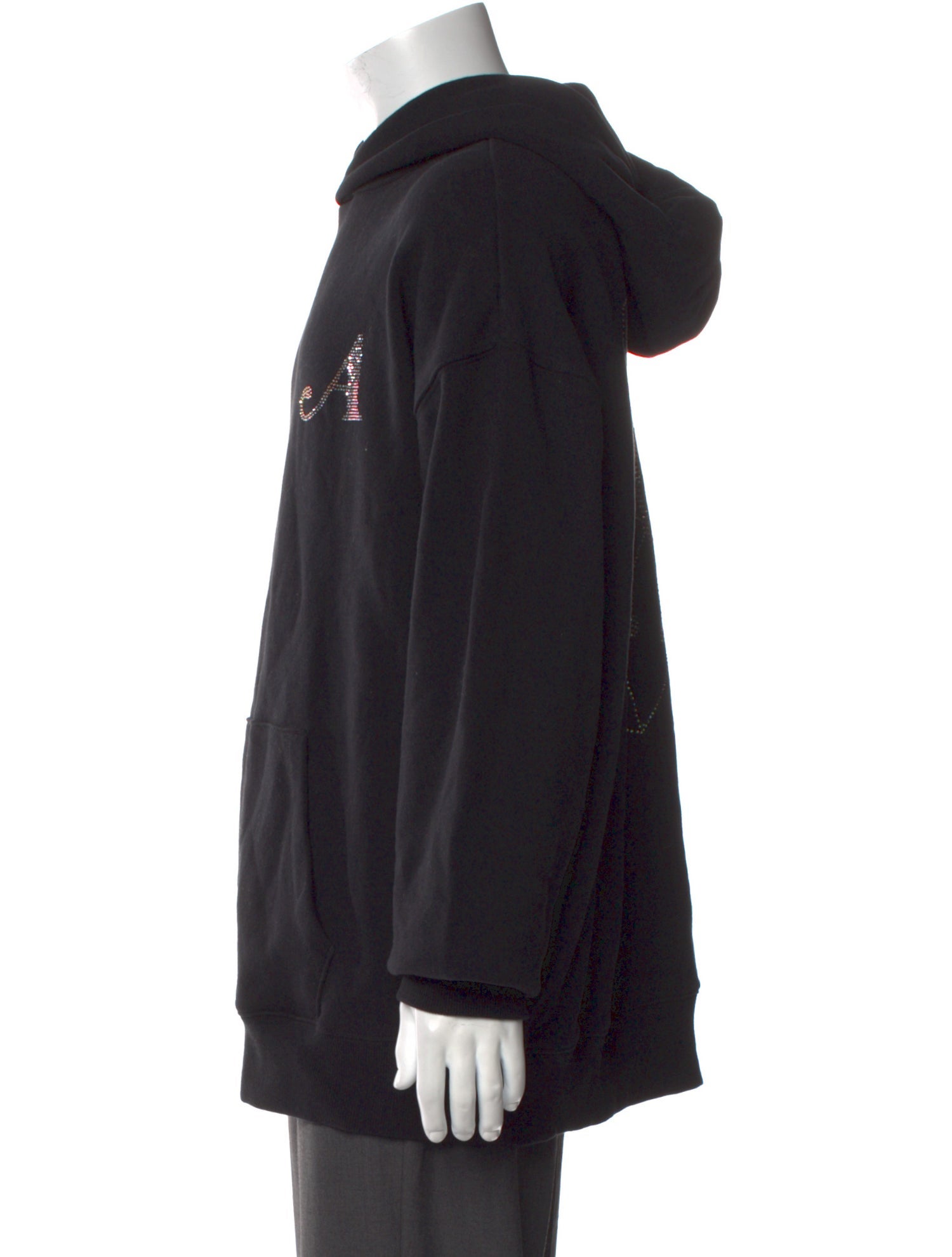 Awake NY Graphic Print Crew Neck Hoodie