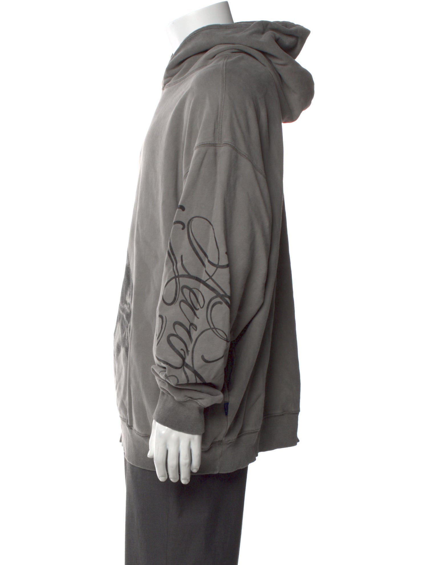 Awake NY Graphic Print Crew Neck Hoodie