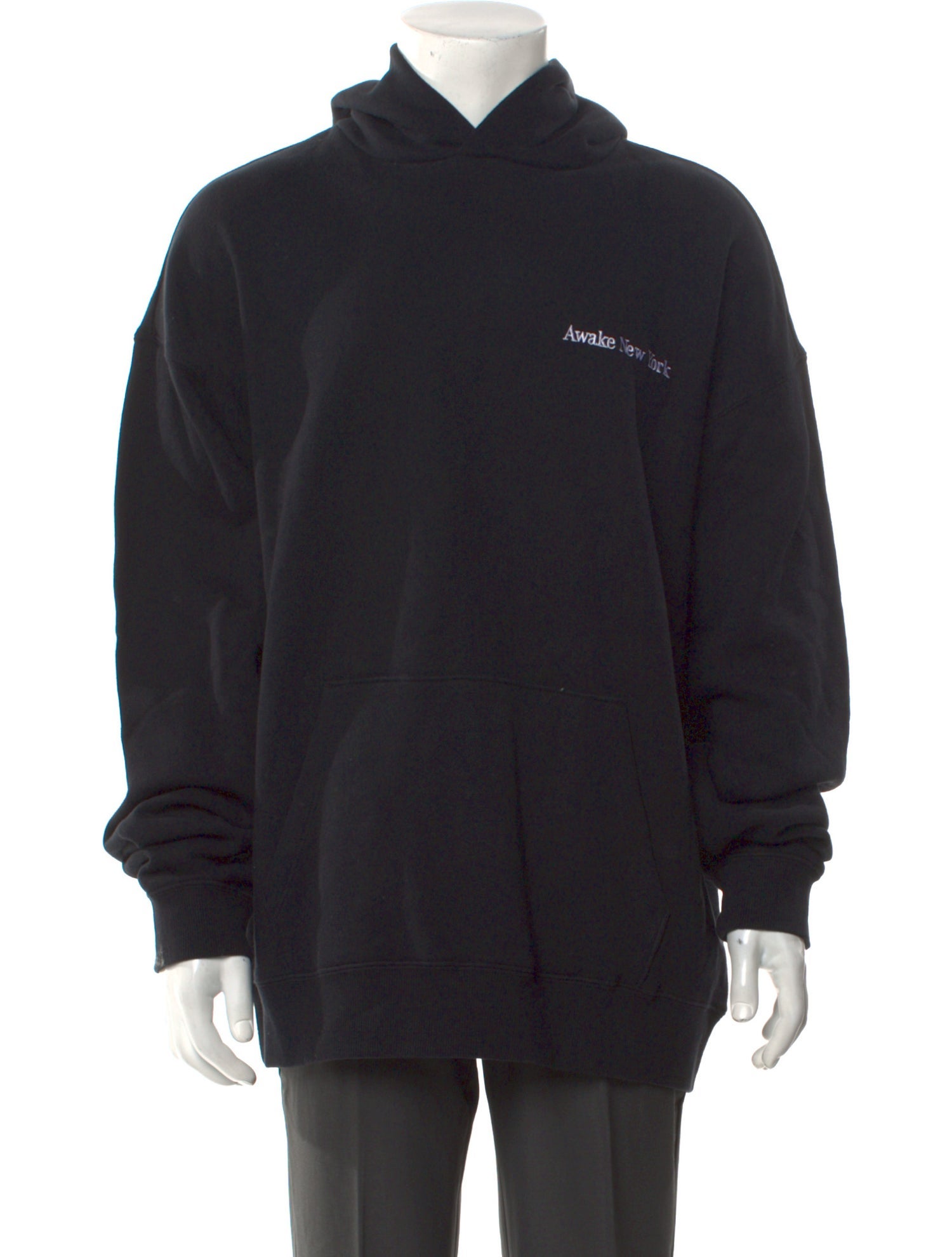 Awake NY Graphic Print Crew Neck Hoodie