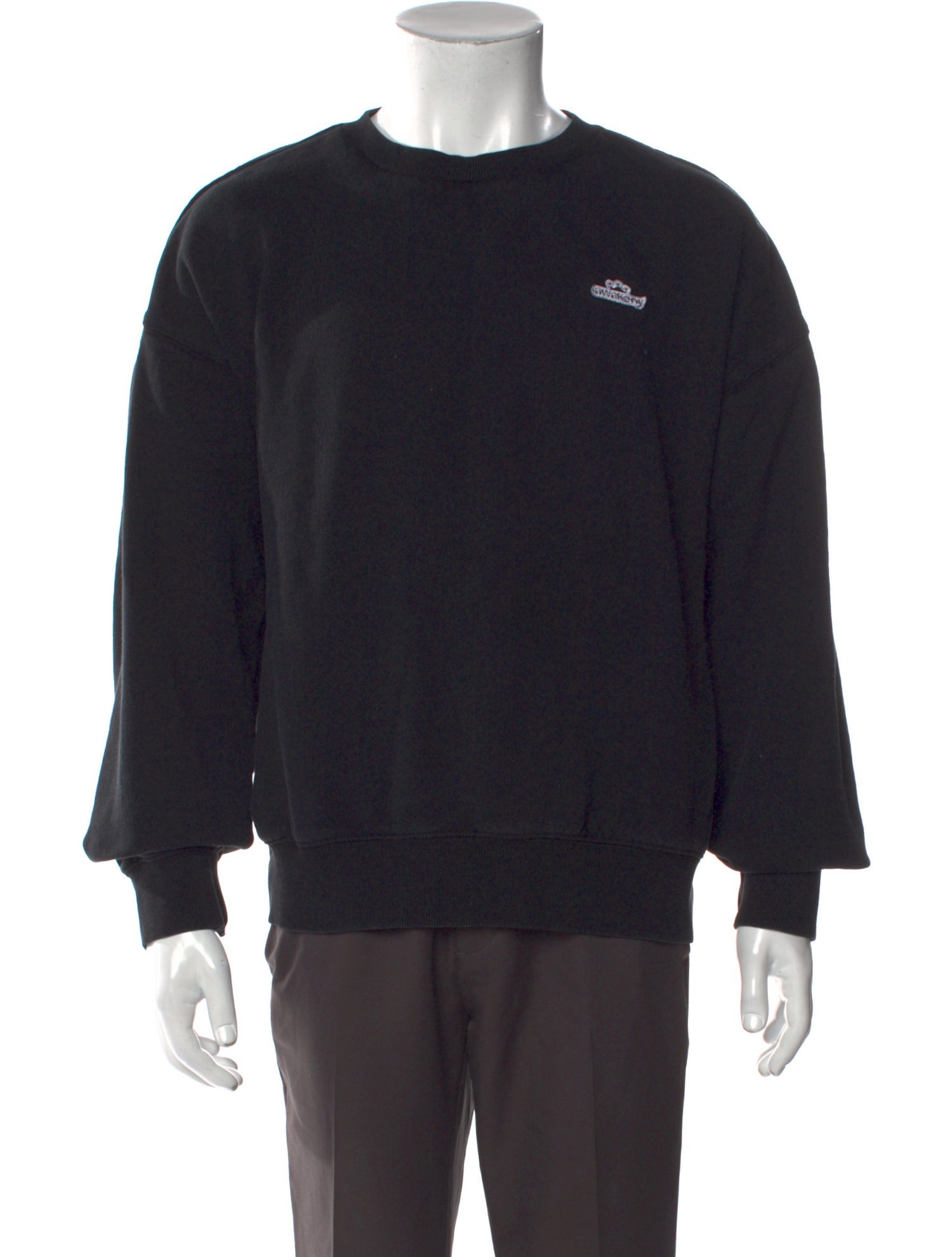 Awake NY Graphic Print Crew Neck Sweatshirt