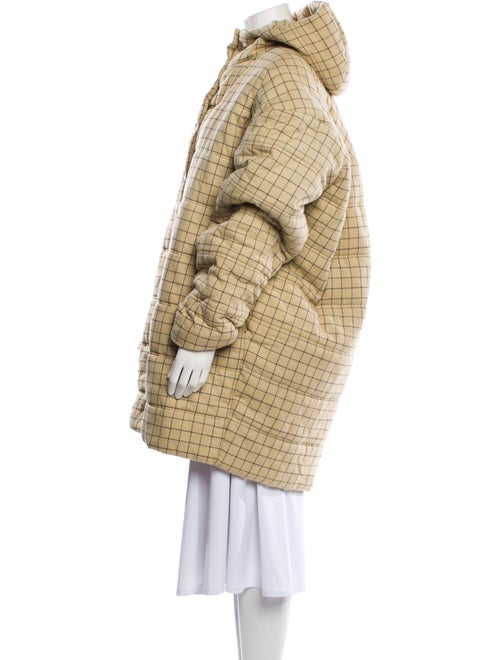 Awake NY Plaid Print Coat