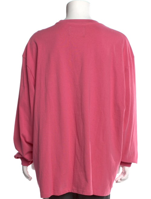 Awake NY Colorblock Pattern Crew Neck Sweatshirt