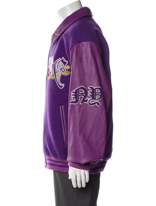 Awake NY Wool Graphic Print Jacket