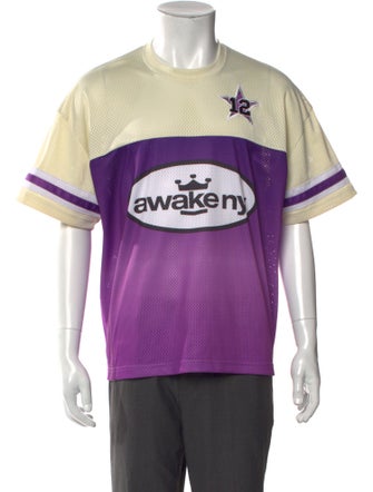 Awake NY Graphic Print Short Sleeve Shirt