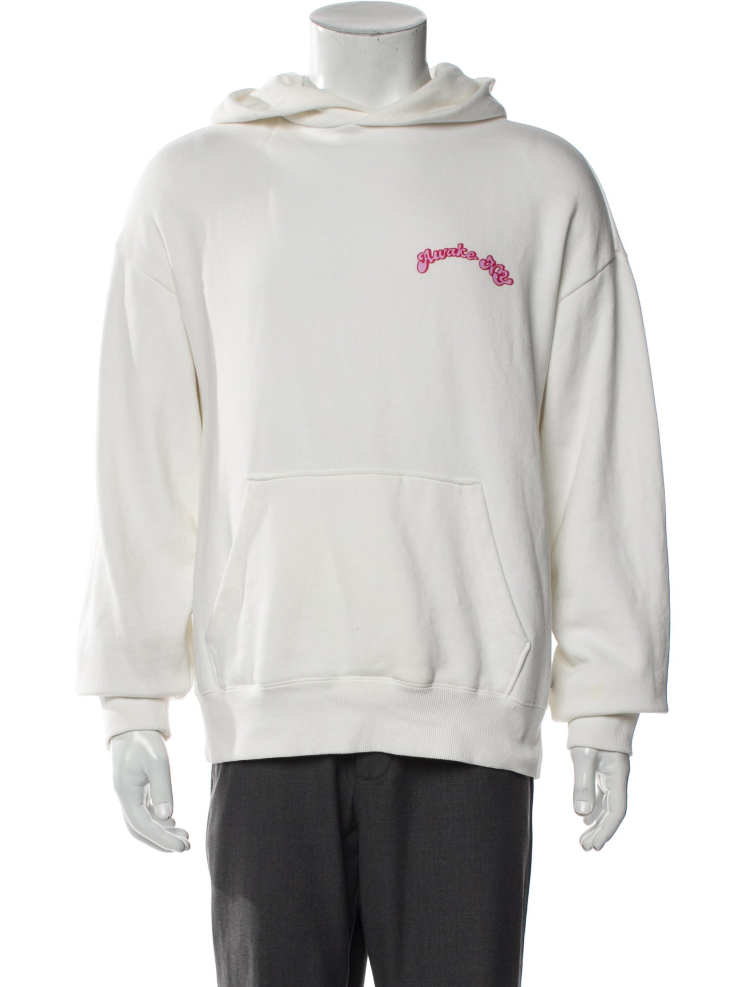 Awake NY Graphic Print Crew Neck Hoodie