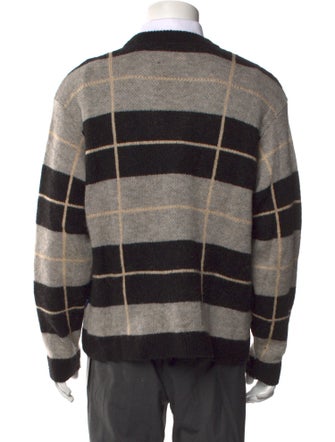 Awake NY Striped V-Neck Cardigan