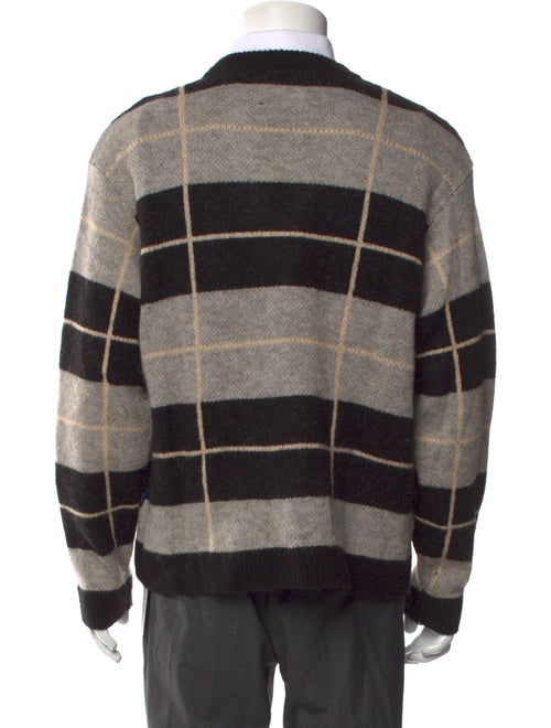 Awake NY Striped V-Neck Cardigan