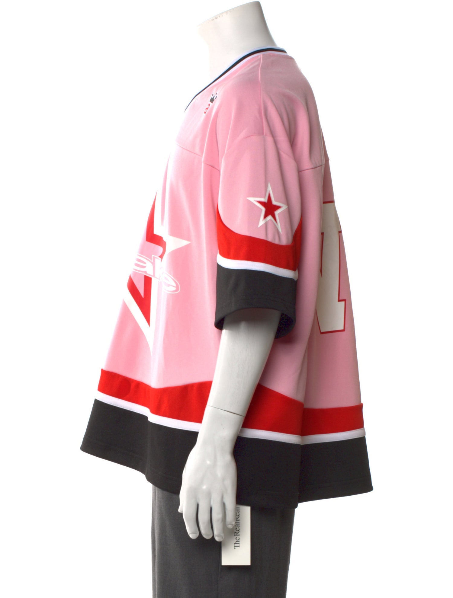 Awake NY Graphic Print V-Neck T-Shirt