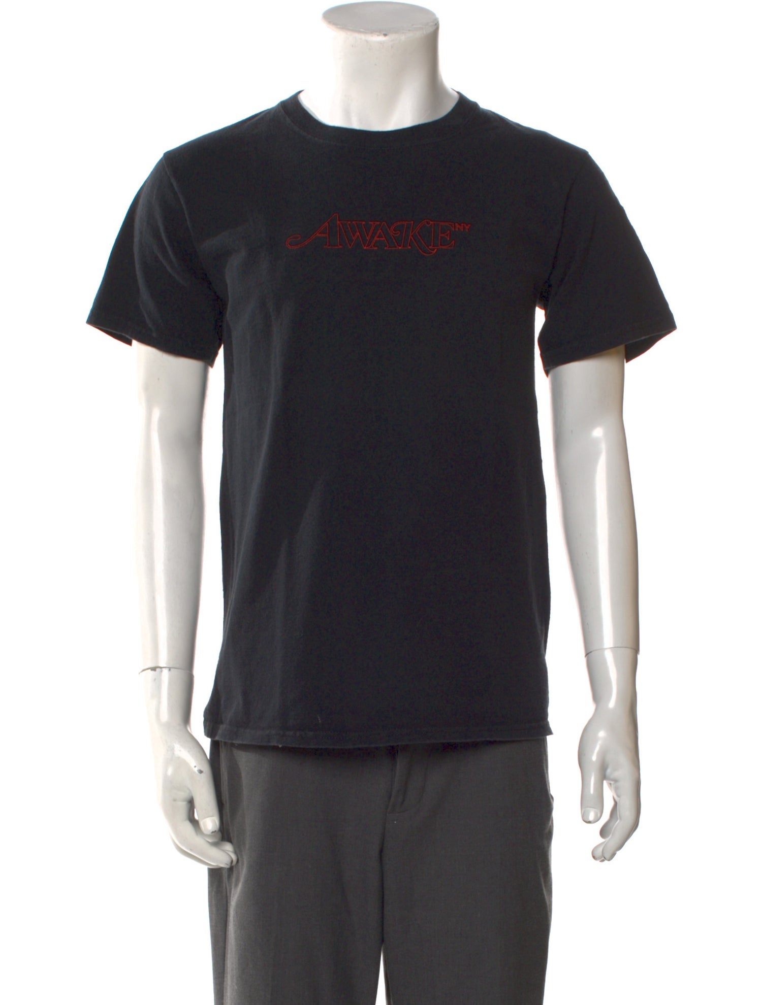 Awake NY Graphic Print Crew Neck T-Shirt