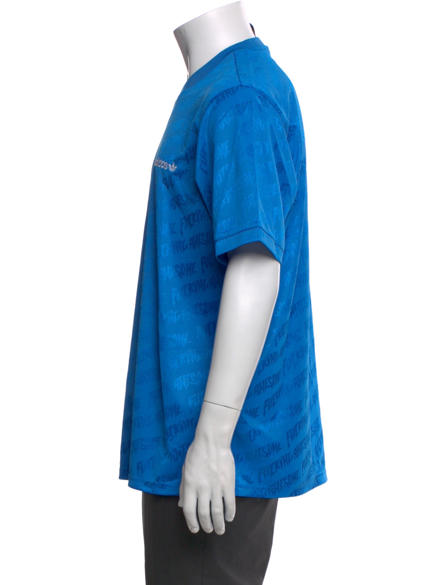 adidas x Fucking Awesome Graphic Print Crew Neck T-Shirt