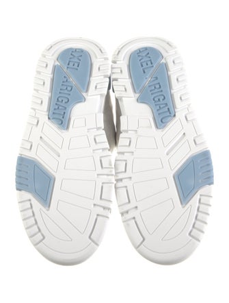 Axel Arigato Leather Embroidered Accent Sneakers