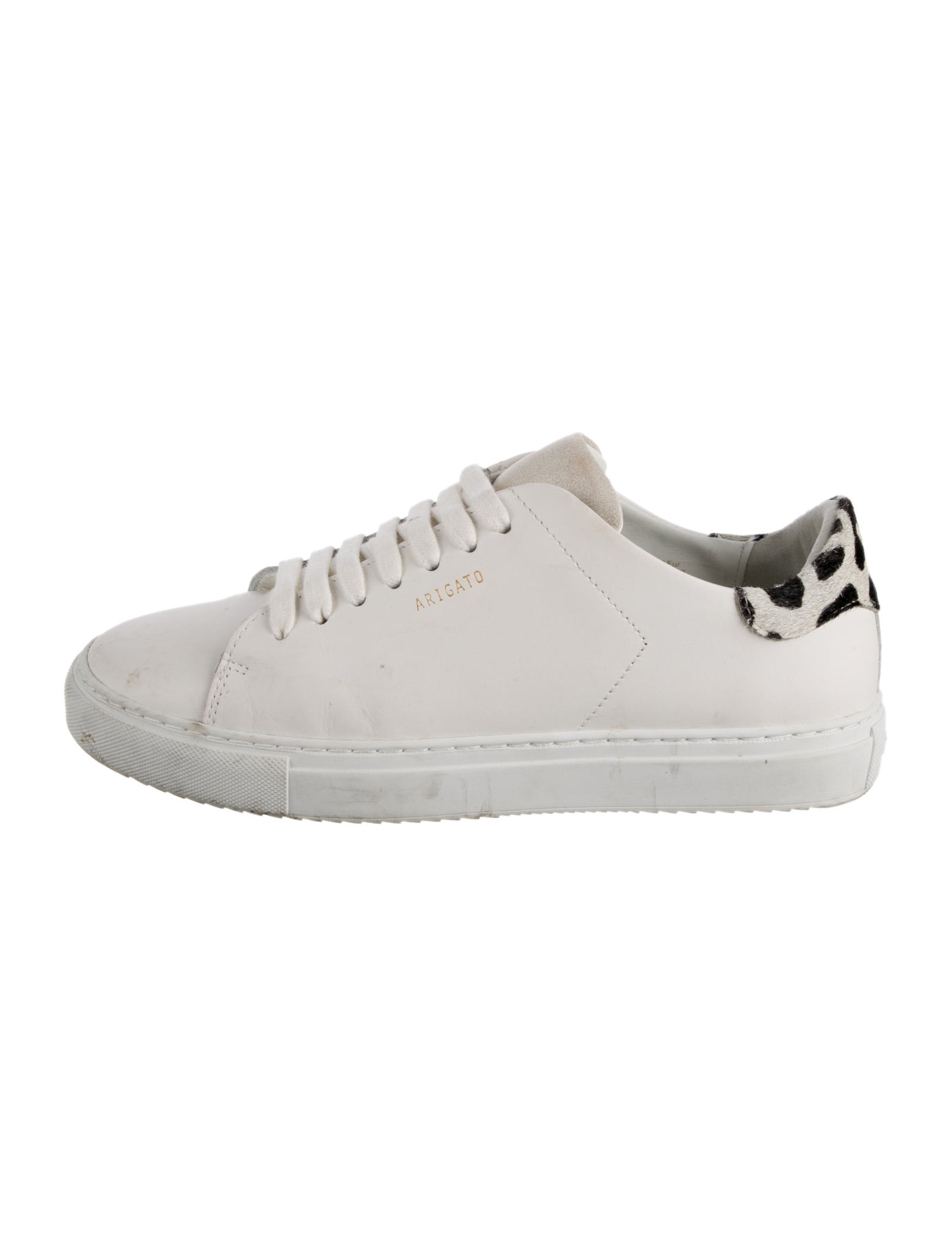 Axel Arigato Leather Animal Print Sneakers