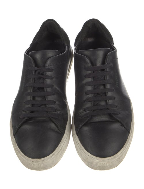 Axel Arigato Leather Colorblock Pattern Sneakers