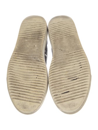 Axel Arigato Leather Colorblock Pattern Sneakers