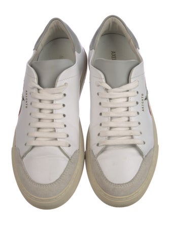 Axel Arigato Leather Embroidered Accent Sneakers
