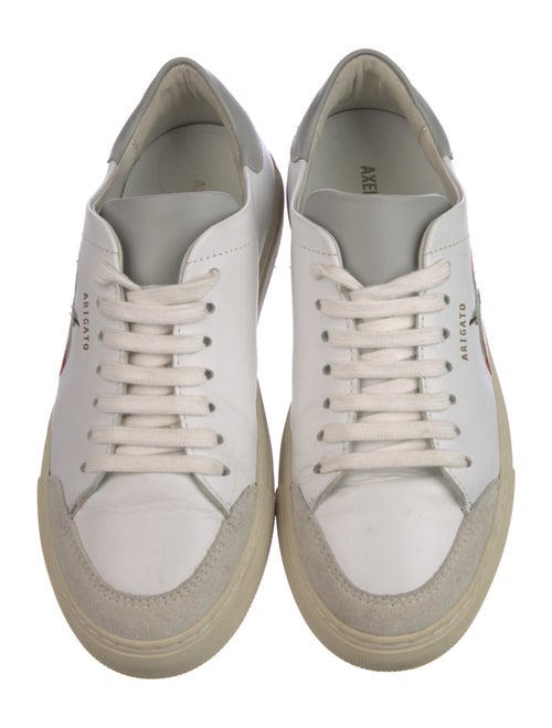 Axel Arigato Leather Embroidered Accent Sneakers