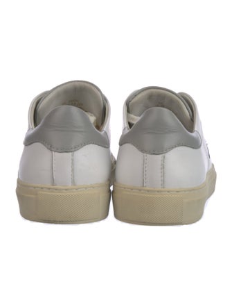 Axel Arigato Leather Embroidered Accent Sneakers