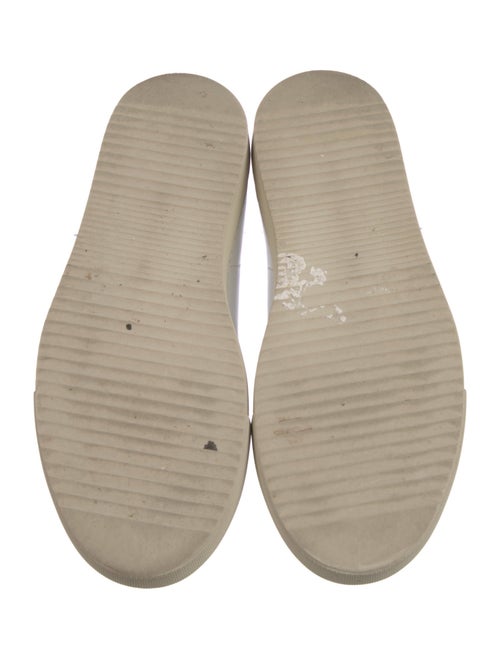 Axel Arigato Leather Embroidered Accent Sneakers