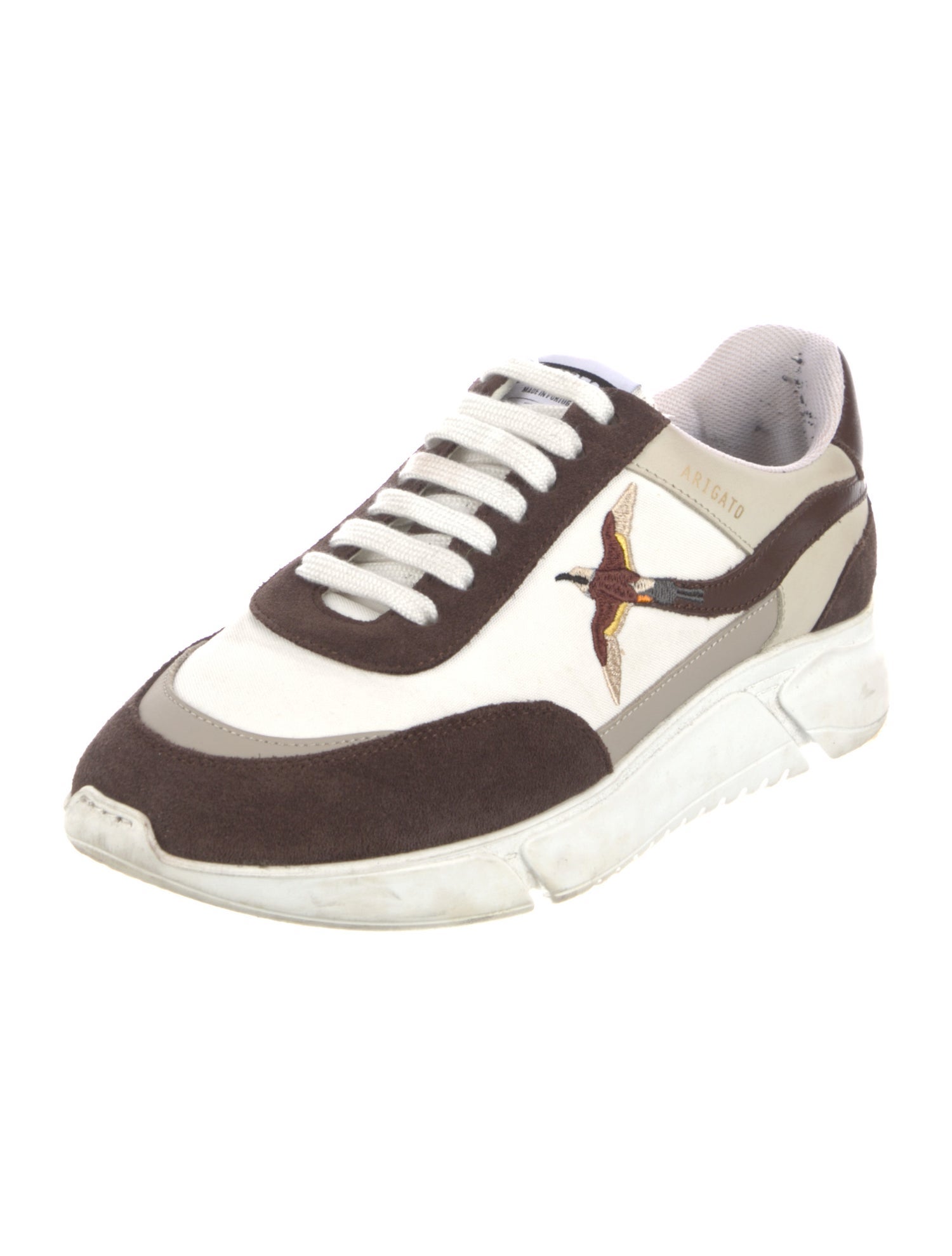 Axel Arigato Colorblock Pattern Sneakers