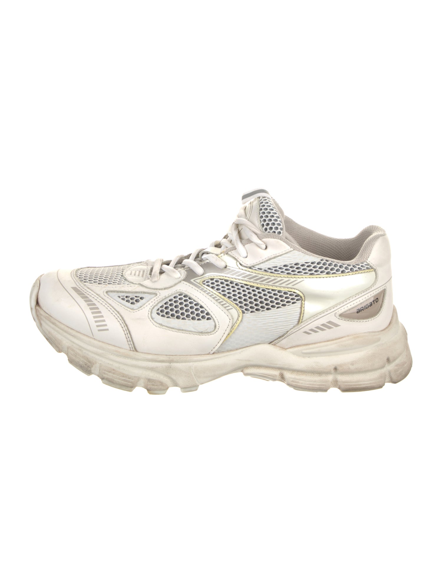 Axel Arigato Leather Mesh Accents Sneakers