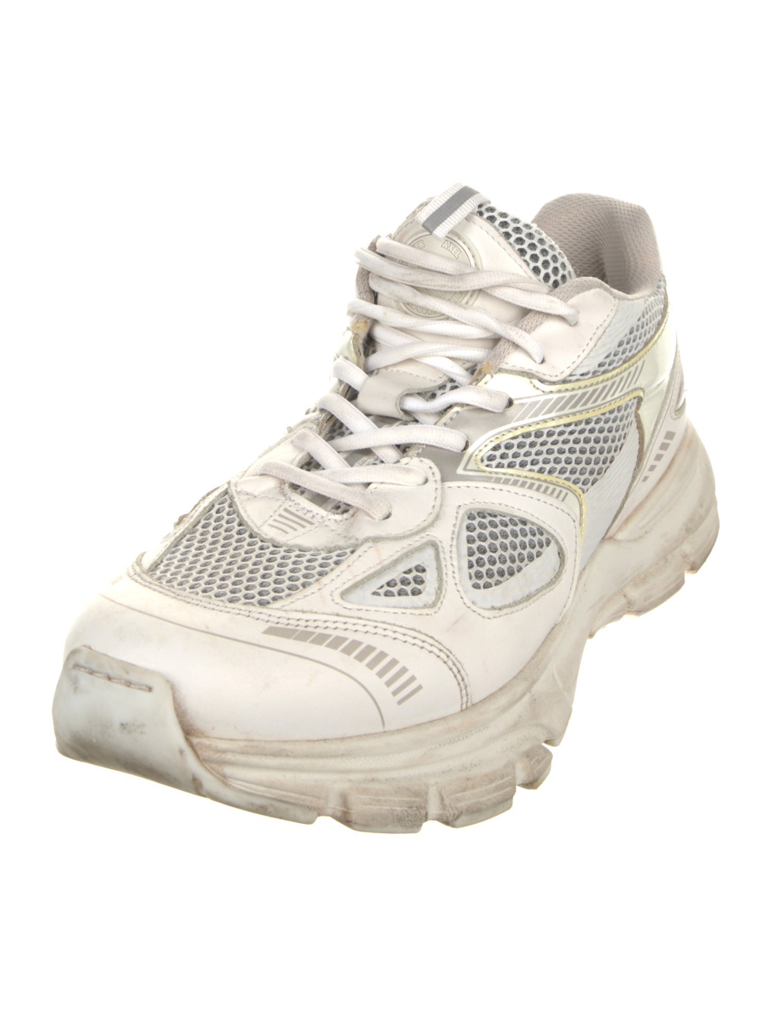 Axel Arigato Leather Mesh Accents Sneakers