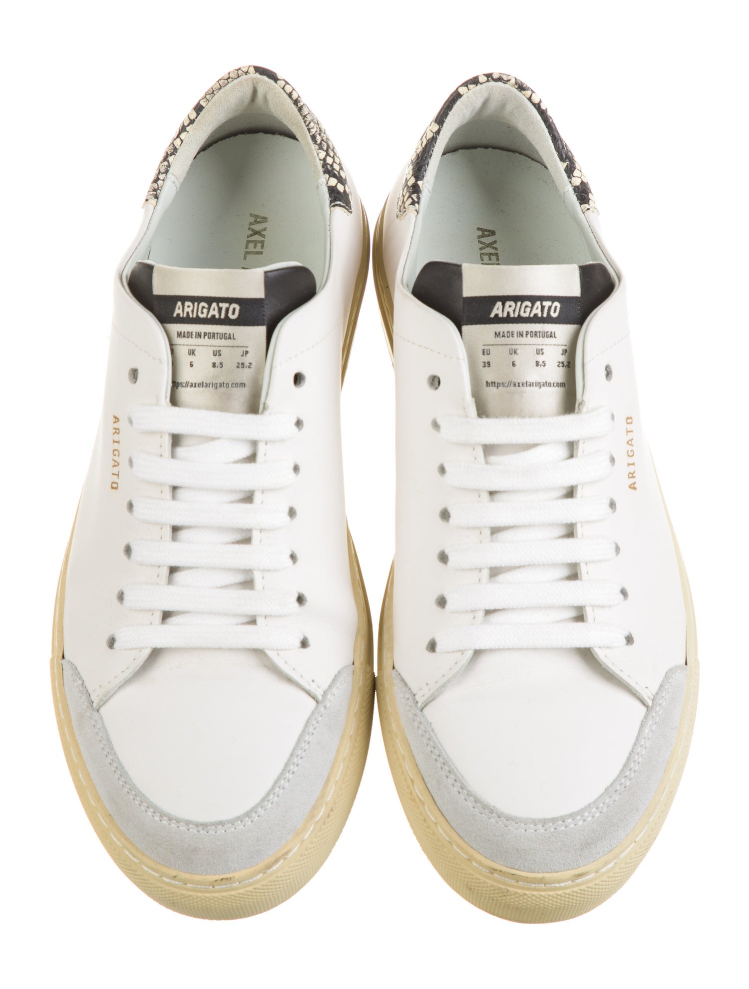 Axel Arigato Leather Sneakers White Sneakers, Shoes WAXLE22602