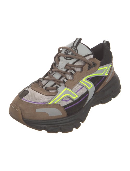 Axel Arigato Suede Printed Chunky Sneakers