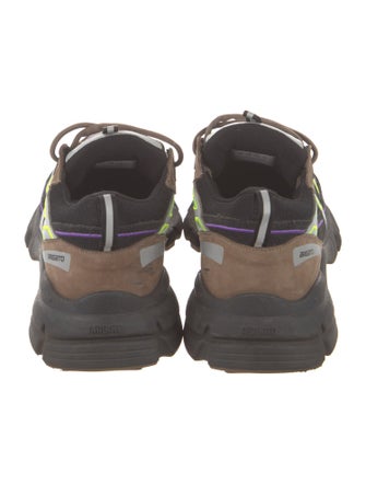 Axel Arigato Suede Printed Chunky Sneakers