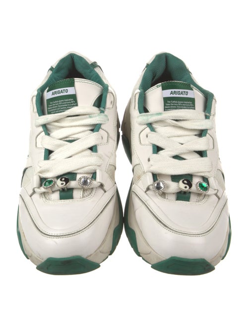 Axel Arigato Leather Colorblock Pattern Sneakers