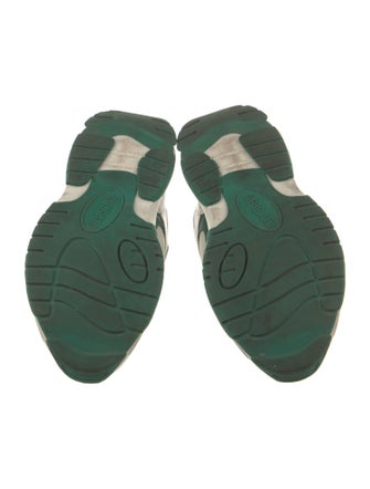 Axel Arigato Leather Colorblock Pattern Sneakers