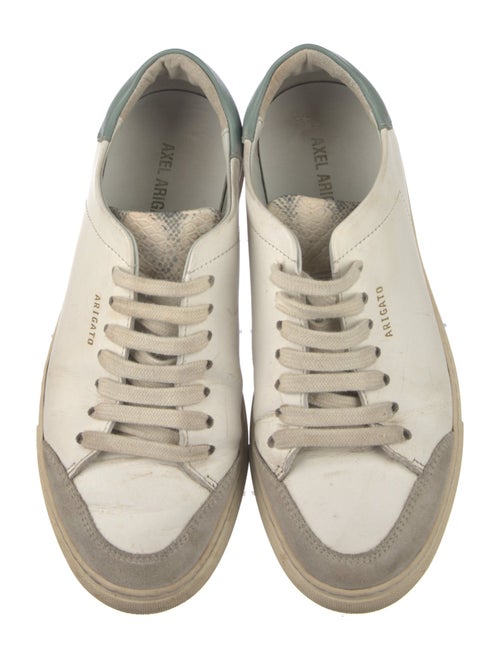 Axel Arigato Leather Colorblock Pattern Sneakers