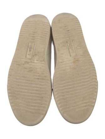 Axel Arigato Leather Colorblock Pattern Sneakers