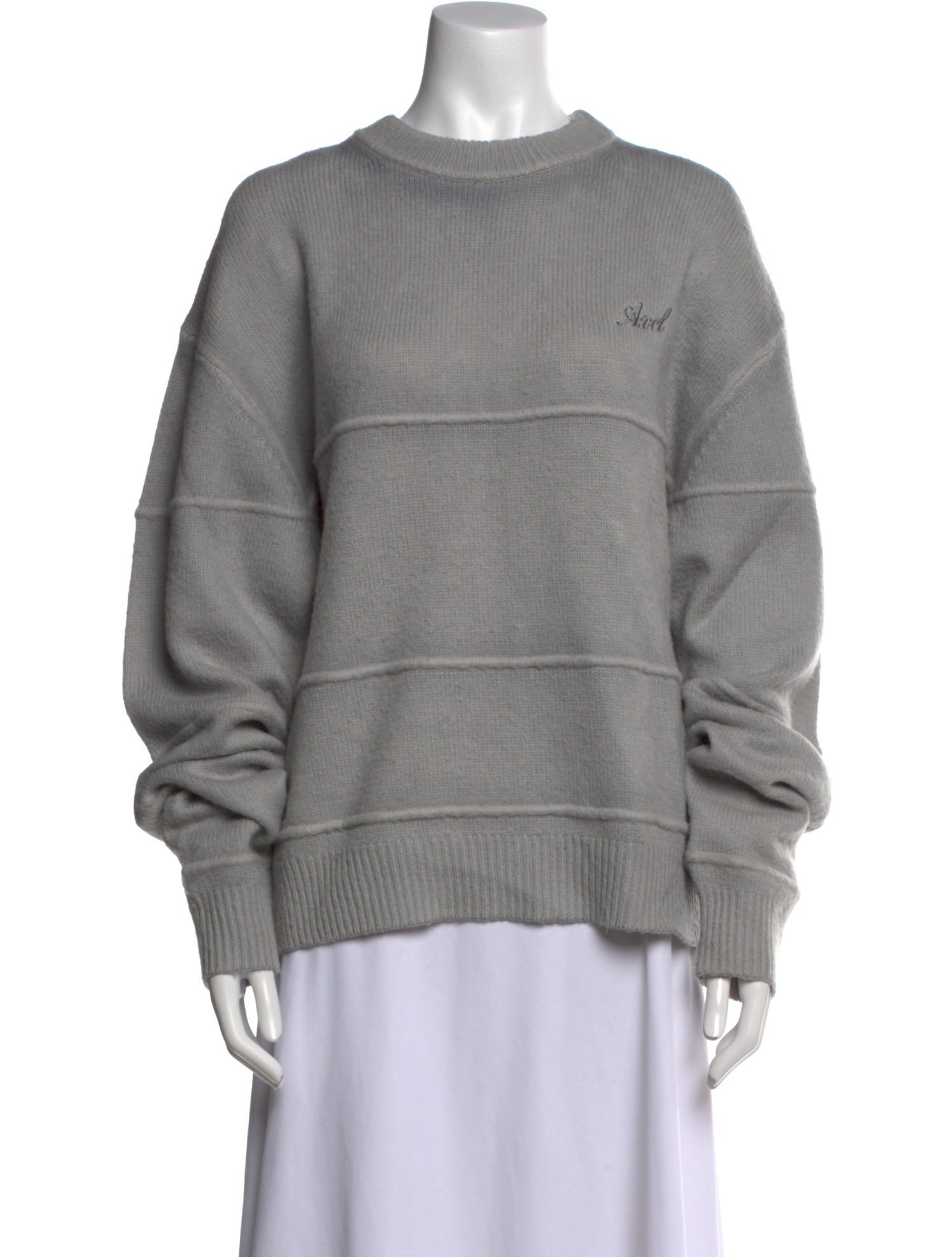 Axel Arigato Merino Wool Crew Neck Sweater