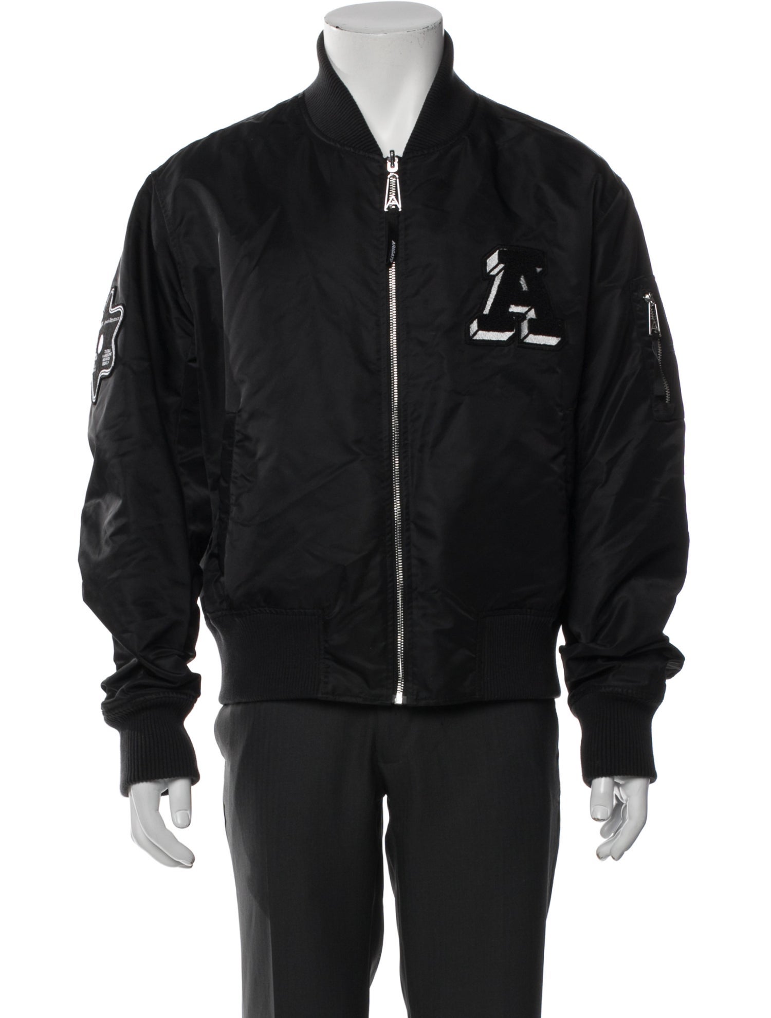 Axel Arigato Graphic Print Bomber Jacket