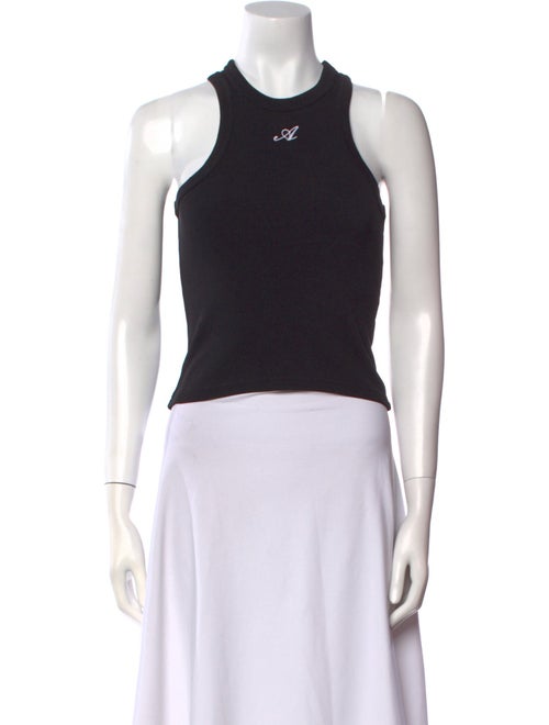 Axel Arigato Crew Neck Sleeveless Crop Top