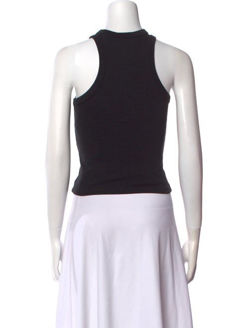 Axel Arigato Crew Neck Sleeveless Crop Top