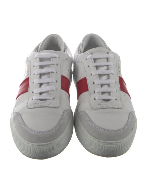 Axel Arigato Leather Colorblock Pattern Sneakers