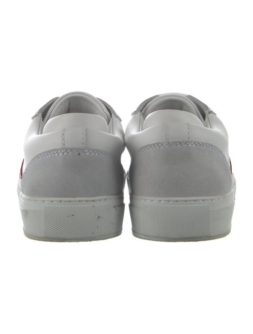 Axel Arigato Leather Colorblock Pattern Sneakers