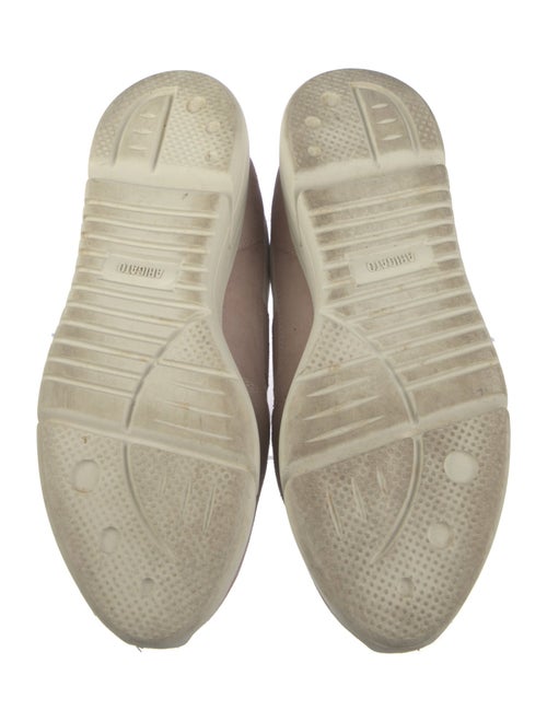 Axel Arigato Suede Colorblock Pattern Athletic Sneakers