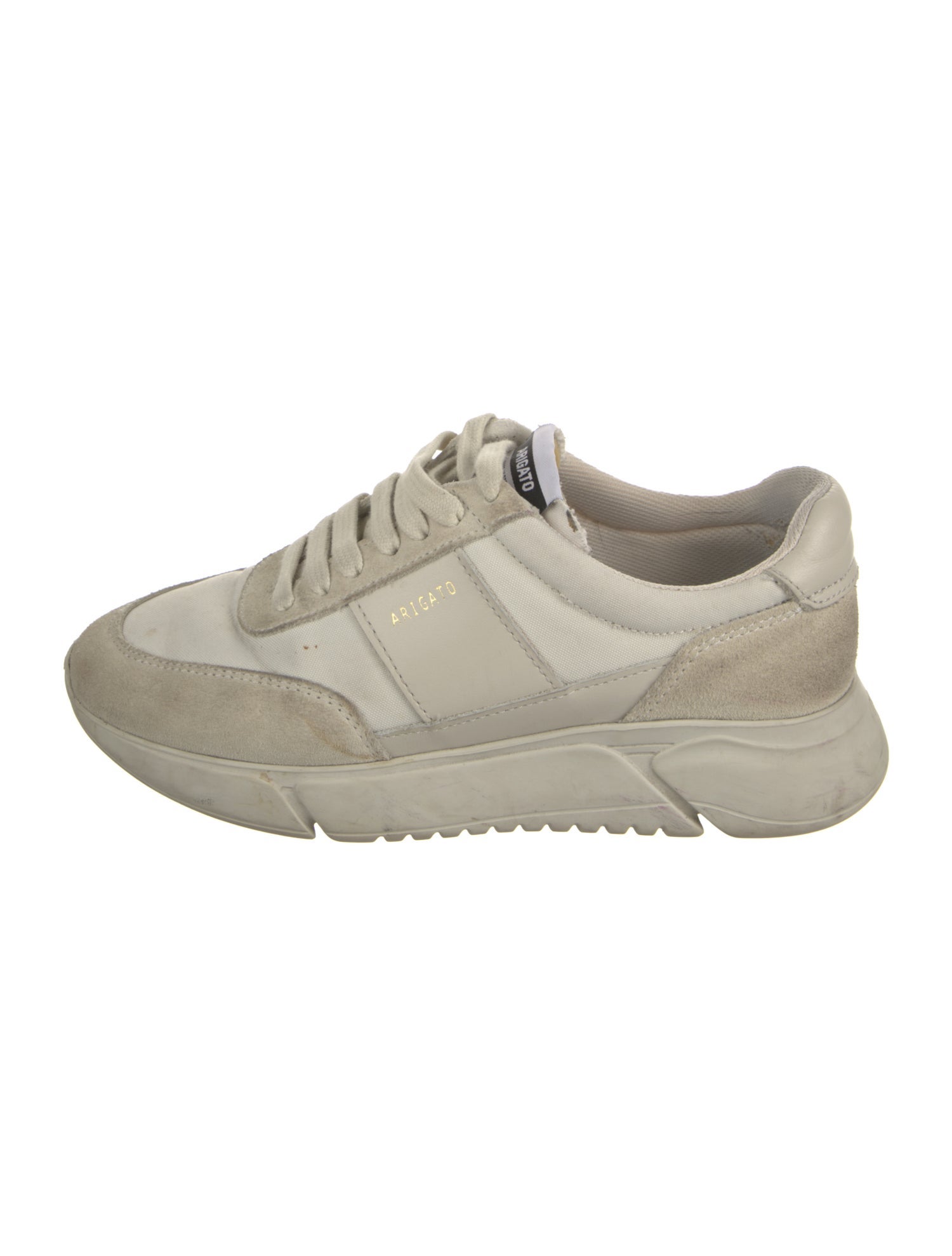 Axel Arigato Suede Raw-Edge Trim Sneakers