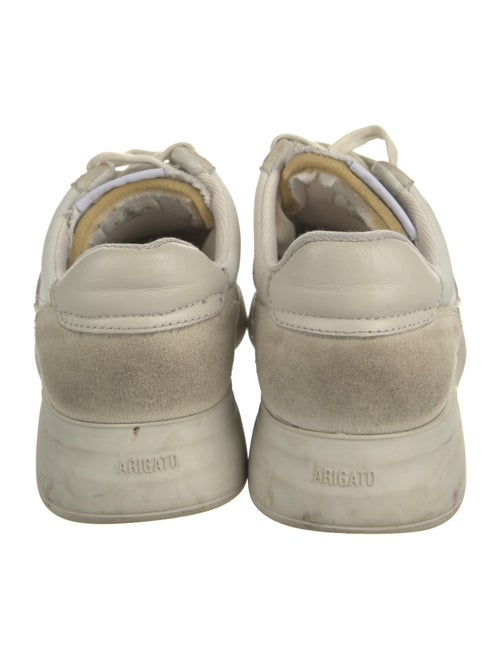 Axel Arigato Suede Raw-Edge Trim Sneakers