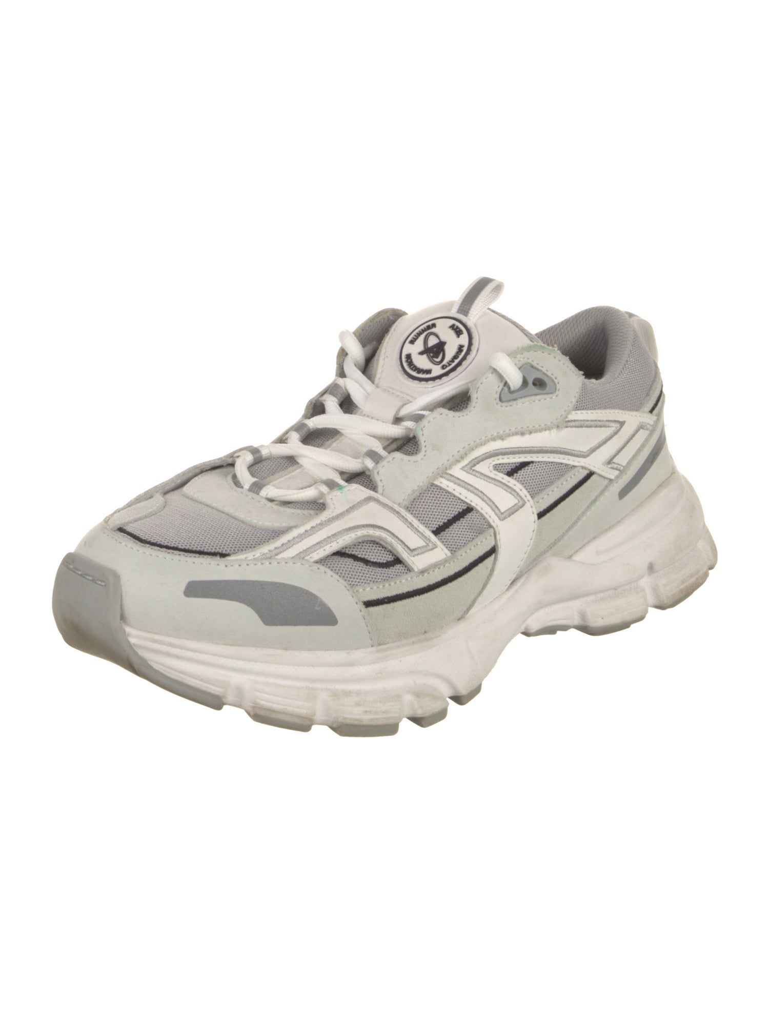 Axel Arigato Leather Leather Trim Embellishment Sneakers