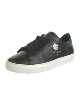 Axel Arigato Leather Embroidered Accent Sneakers