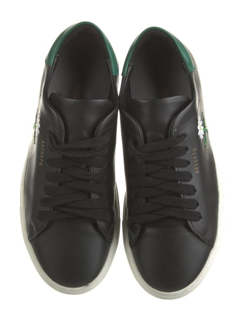 Axel Arigato Leather Embroidered Accent Sneakers