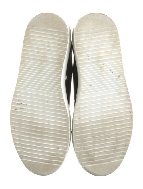 Axel Arigato Leather Embroidered Accent Sneakers