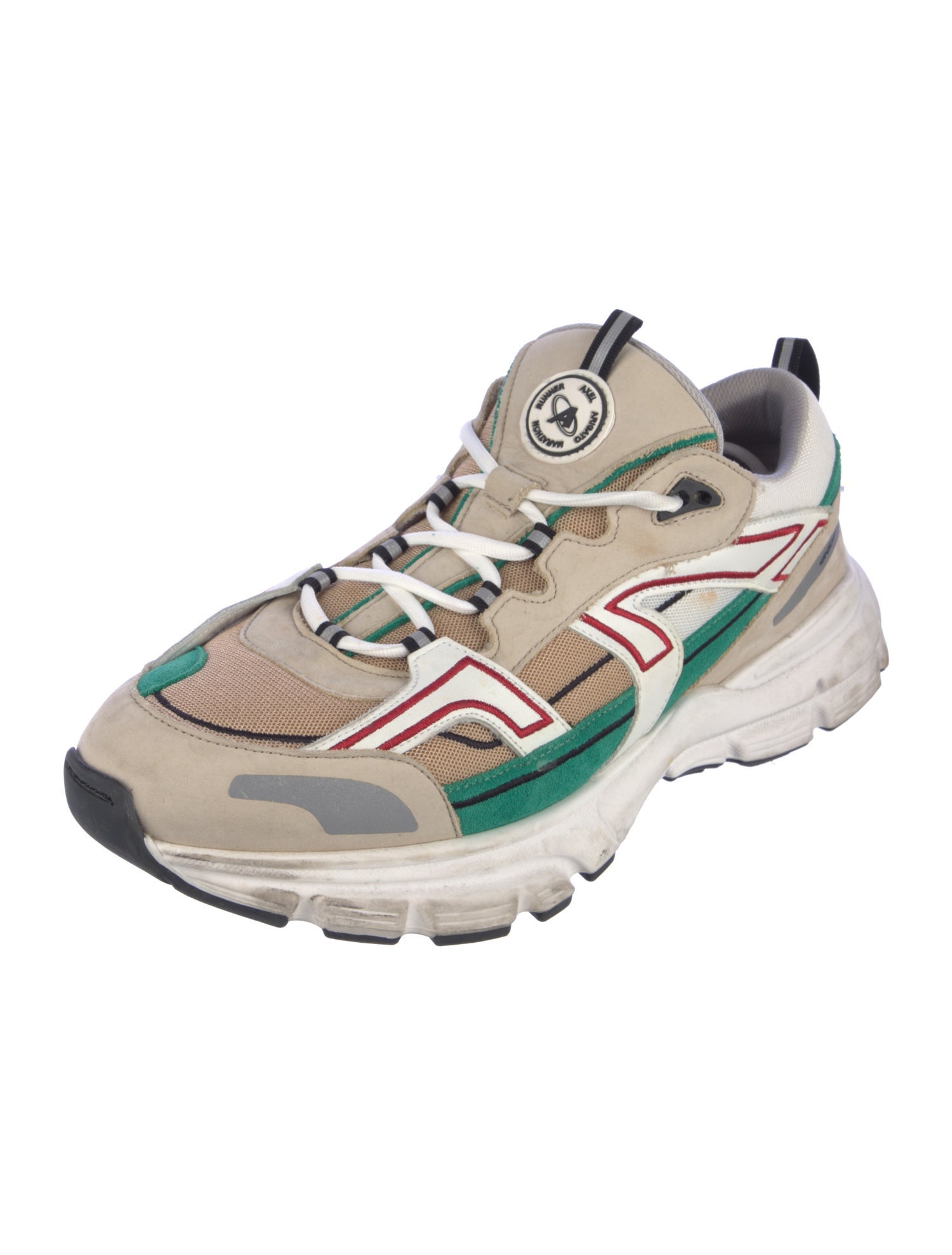 Axel Arigato Colorblock Pattern Sneakers