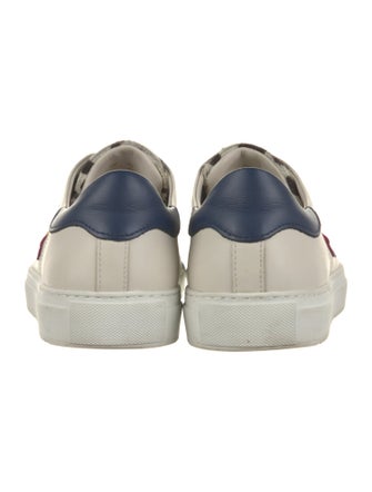 Axel Arigato Leather Colorblock Pattern Sneakers