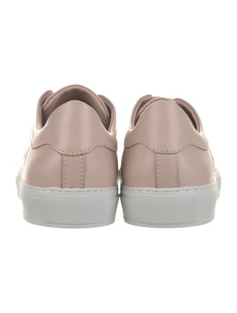 Axel Arigato Leather Embroidered Accent Sneakers